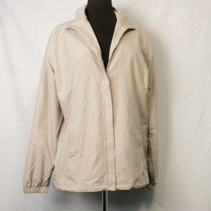 Tan Windbreaker Jacket